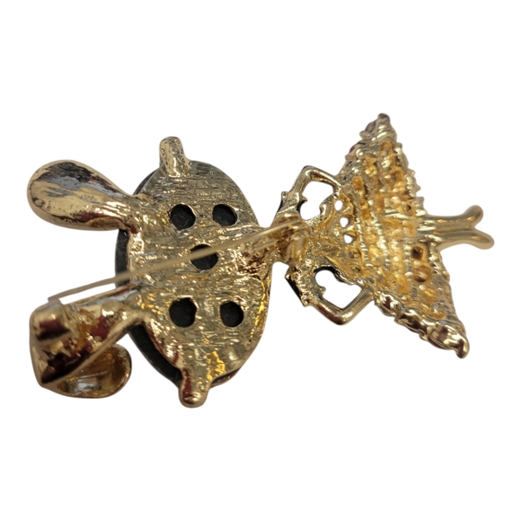 Blingy Bunny Brooch - Picture 5 of 7